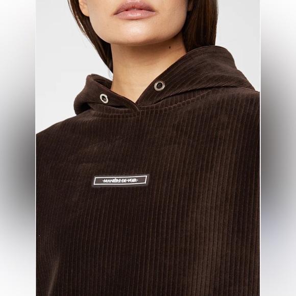 MANIERE DE VOIR⭐️ ribbed velour jogger and hoodie - Picture 3 of 15